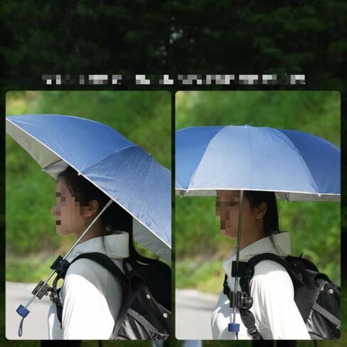 Umbrella Harness Adjustable Hands Umbrella Carrier Padded Accessory for Hikers, Traveling in Kuwait