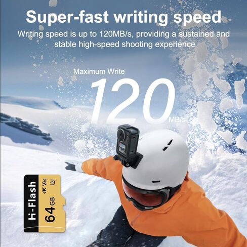 64GB TF Card U3 V30 4K - 5 Pack, Memory Card High Speed Up to 150MB/s, High Speed TF Memory Card with Adapter for Dash Cam, Security Camera, Tablet, Phone, Action Camera.(64G U3 V30 X5, 64) in Kuwait