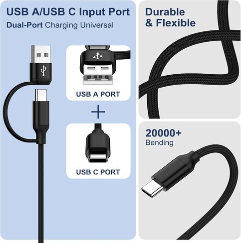 Samsung Galaxy Watch Charger for Watch 8/8 Classic/7/6/6 Classic/Ultra/FE in Kuwait