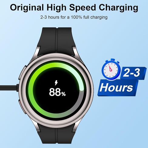 Samsung Galaxy Watch Charger for Watch 8/8 Classic/7/6/6 Classic/Ultra/FE in Kuwait
