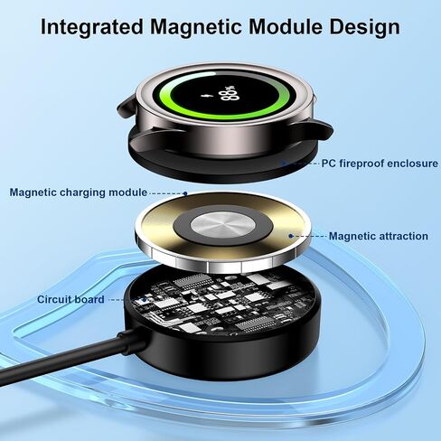 Samsung Galaxy Watch Charger for Watch 8/8 Classic/7/6/6 Classic/Ultra/FE in Kuwait