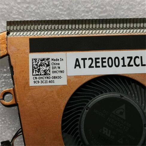 0HCYN0 for Latitude 7400 E7400 Laptop Cooling Fan Cooler Fan CN-0HCYN0 HCYN0 AT2EE001ZCL Heatsink Radiator in Saudi Arabia