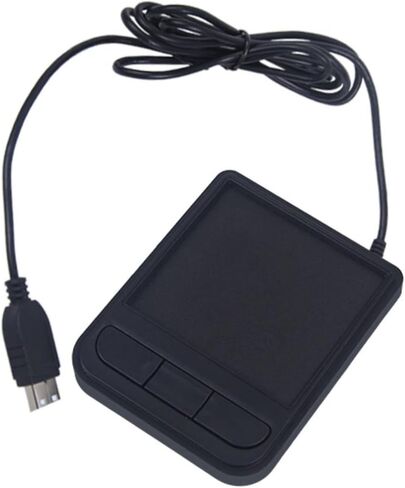 Industrial Touchpad Mouse Panel Mount Mouse Touchpad USB Mouse Wired Mouse with Rectangular Housing and Mounting Ear for Tight Rack Drawers Control in Kuwait
