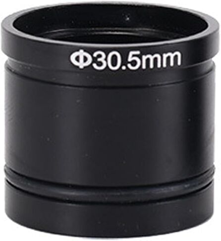 C-Mount Microscope Camera Adapter 30mm/30.5mm for CCD Digital Eyepiece, Metal Lens Interface Compatible with 23.2mm Biological Microscope(30mm) in Kuwait