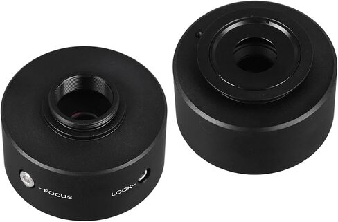 Microscope C Mount Adapter, 0.5X Lens for AX CX BX MX CX2 BX2 SZX Series, with Sensor Compatibility 1/1.8 1/2 1/2.5 Inch in Kuwait