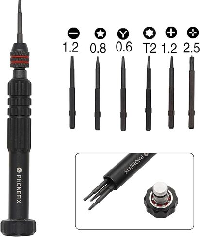 22 in 1 Mobile Phone Repair Tools Kit Plastic & Metal Spudger Pry Opening Tool Precision Screwdriver Set Suction Cup Pliers Hand Tools Set for iPhone Cell Phone Electronics Repair in Kuwait