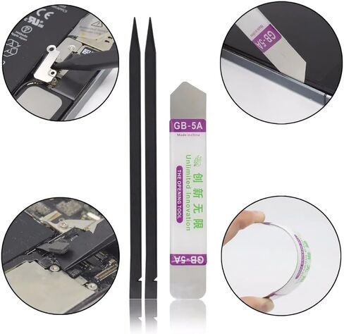 22 in 1 Mobile Phone Repair Tools Kit Plastic & Metal Spudger Pry Opening Tool Precision Screwdriver Set Suction Cup Pliers Hand Tools Set for iPhone Cell Phone Electronics Repair in Kuwait