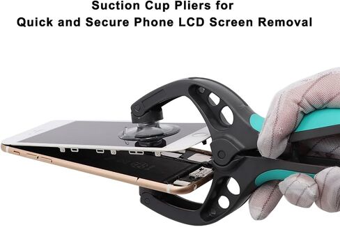 22 in 1 Mobile Phone Repair Tools Kit Plastic & Metal Spudger Pry Opening Tool Precision Screwdriver Set Suction Cup Pliers Hand Tools Set for iPhone Cell Phone Electronics Repair in Kuwait