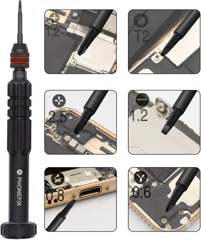 22 in 1 Mobile Phone Repair Tools Kit Plastic & Metal Spudger Pry Opening Tool Precision Screwdriver Set Suction Cup Pliers Hand Tools Set for iPhone Cell Phone Electronics Repair in Kuwait