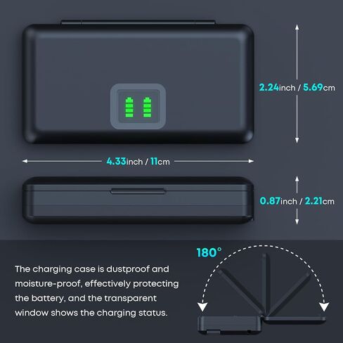 NB-13L Camera Battery Charger for Canon PowerShot, Dual Charger with LED in Kuwait