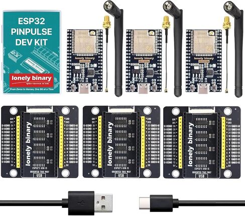 Lonely Binary ESP32 WROOM-32UE IPEX Antenna GPIO LED for Arduino IDE in Saudi Arabia