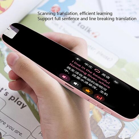 Fafeicy WiFi Scanning Pen Intelligent Reading Pen with ABS Touch Screen Type C Charging 650mAh Battery Sentence and Line Translation for Students Home Classroom Study in Kuwait