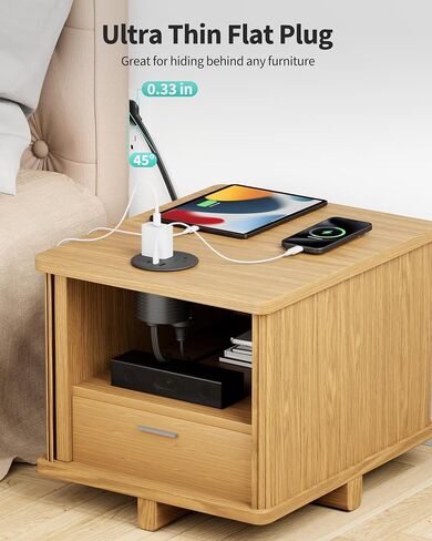 Desk Grommet, Dual-Sided Recessed Power Strip, 4 Outlets 3 USB (2 USB-C) in Saudi Arabia