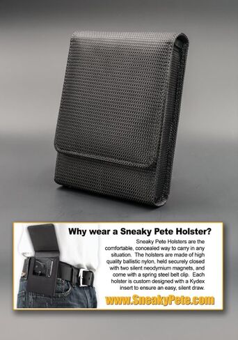 Sneaky Pete Nylon Belt Clip Holster - SMALL | Fits Ruger LCP & LCP2, S&W Bodyguard 380, Sig P238, AMT Backup .380 & More! in Saudi Arabia