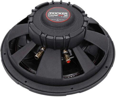 KICKER 43CVT124 COMPVT 800w 12" 4-Ohm SVC Shallow Slim Car Subwoofer Sub CVT12-4 (Renewed) in Kuwait