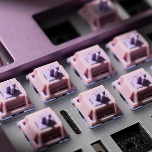 Akko V3 Fairy Linear Silent Keyboard Switch for Mechanical Gaming Keyboard, 5-Pin 50gf Quiet Pre-Lubed Switches with Standard MX Structure (45pcs) in Kuwait