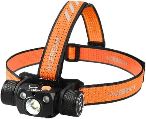 ACEBEAM H30 XHP70.2 LED Rechargeable Headlamp 4000 Lumens (RED+UV 5000K) in Saudi Arabia