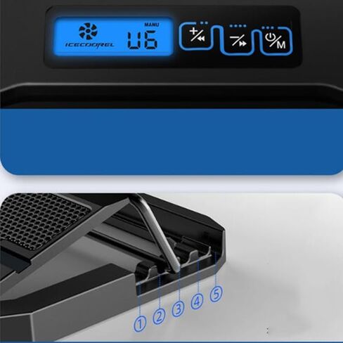 Metal Mesh High Power Fan for Cooling Laptops Computer Coolers in Kuwait