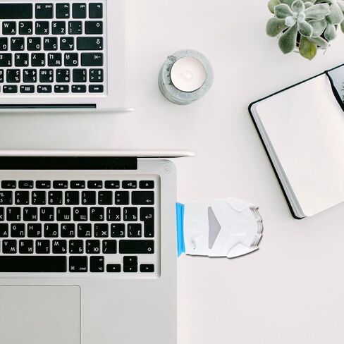NUOBESTY White USB Laptop Radiator Cooling Fan with Quiet Operation and Unique Style, Plastic Computer Accessory for Efficient Air Draft Cooling, for Computer Use in Kuwait