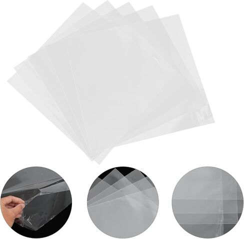 50pcs Inch Vinyl Record Outer Sleeves OPP Protector in Kuwait