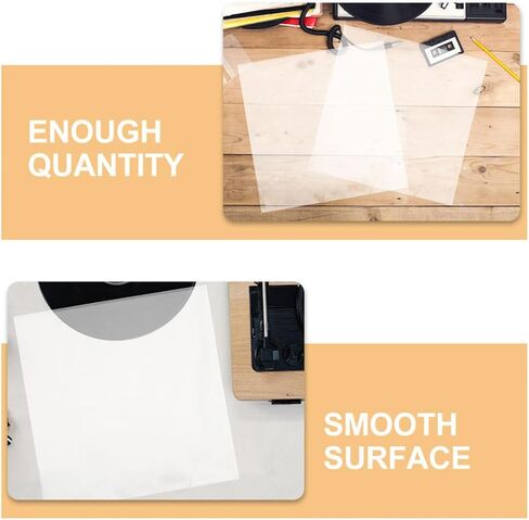 50pcs Vinyl Record Protective Sleeves Self Adhesive Outer Covers in Kuwait