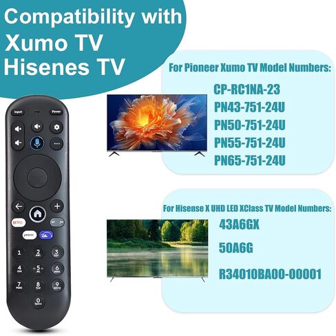 Voice Remote Replacement for Xumo TV Stream Box, Element 4K UHD HDR Xumo TV in Kuwait