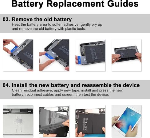 A1484 A1474 Tablet Battery Replacement for iPad Air 1 iPad 5th 7th 8th 9th in Saudi Arabia