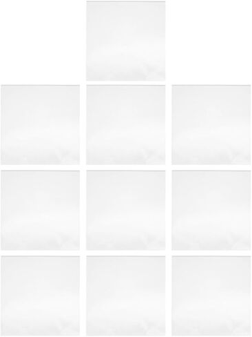 12pcs Vinyl Record Outer Sleeves for Album Plastic Protection Bags in Kuwait