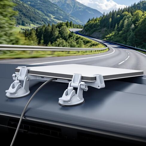 Star-Link Mini Car Mount for Dashboard, for Starlink Mini Suction Cup Mount in Kuwait