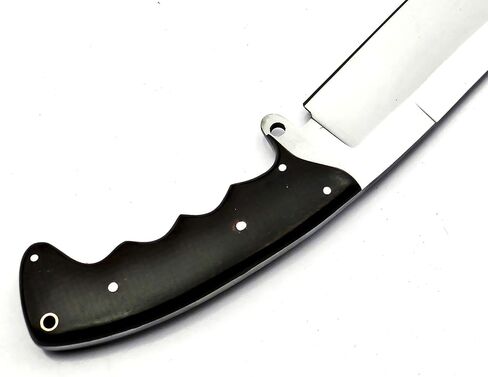 Nooraki 18" Handmade Machete Knife | Full Tang Hunting Knife Made Using Chrome Vanadium Stainless Steel, Camping knife with Micarta Handle and Leather Sheath in Kuwait
