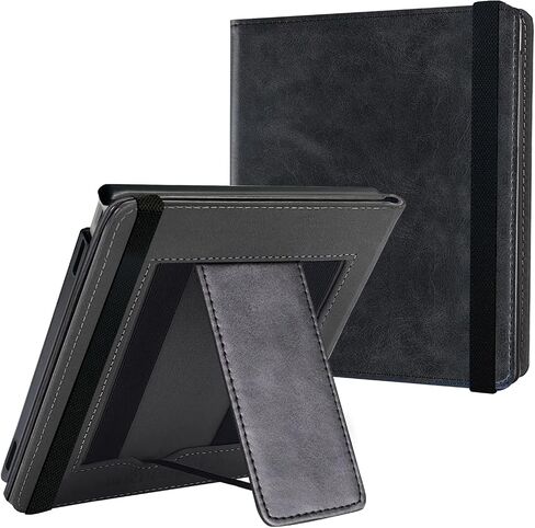 Case for Boox Go 7 B/W & Go 7 Color (Gen I/II, 2025/2024) & Boox Page - Foldable Stand Cover with Auto Sleep/Wake + Clear Flexible Soft Back Cover in Kuwait
