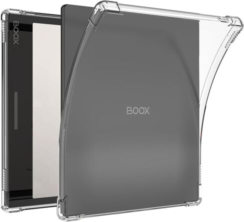Case for Boox Go 7 B/W & Go 7 Color (Gen I/II, 2025/2024) & Boox Page - Foldable Stand Cover with Auto Sleep/Wake + Clear Flexible Soft Back Cover in Kuwait
