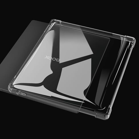 Case for Boox Go 7 B/W & Go 7 Color (Gen I/II, 2025/2024) & Boox Page - Foldable Stand Cover with Auto Sleep/Wake + Clear Flexible Soft Back Cover in Kuwait