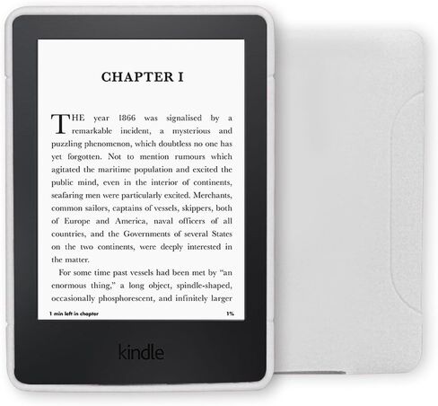 Young Me for All New Kindle E-Reader (10th Generation, 2019 Release and 8th Generation, 2016 Release) Series Case- Ultra Slim Soft Silicone Back and TPU Skin Cover/Case for Kindle E-Reader 6" White in Kuwait