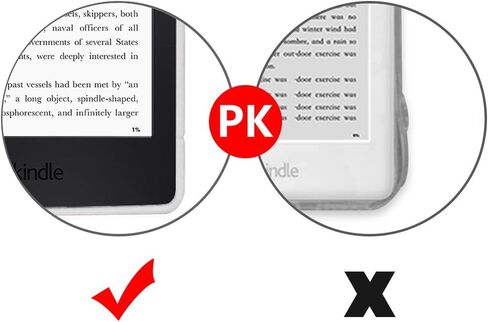 Young Me for All New Kindle E-Reader (10th Generation, 2019 Release and 8th Generation, 2016 Release) Series Case- Ultra Slim Soft Silicone Back and TPU Skin Cover/Case for Kindle E-Reader 6" White in Kuwait