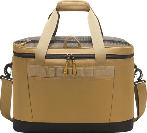 Insulated Cooler Bag 48 Can Large Collapsible Cooler 30L Leakproof Soft Cooler Bags for Men Women, Waterproof Portable Soft Ice Chest for Beach, Camping, Picnic, Travel in Kuwait