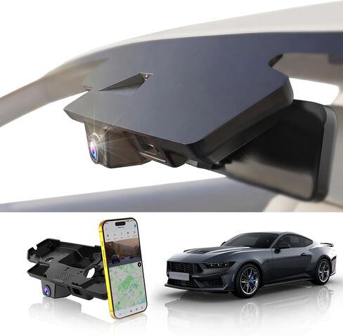 OEM-Fit 4K Dash Cam fit for Ford Mustang 2024-2026 Ecoboost GT in Kuwait