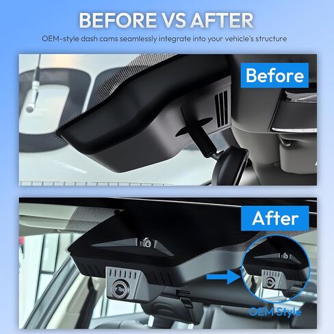 OEM Style Front & Rear Dash Cam for Toyota Camry 2025 2026 in Kuwait
