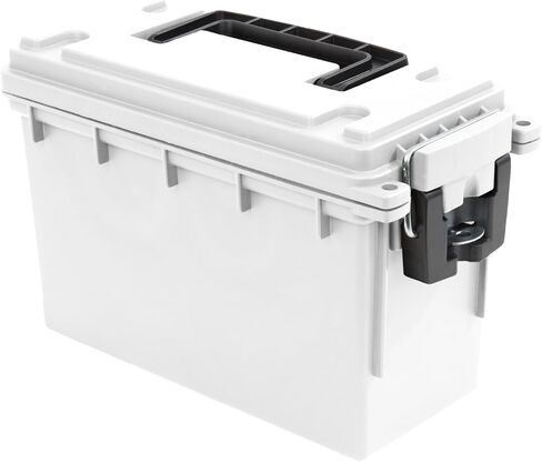 Sheffield 12681 Marine Storage Box, Dry Box Made in USA, Waterproof Container for Boat and Dock Gear, Small Parts Organizer with Latch, Stackable in Kuwait
