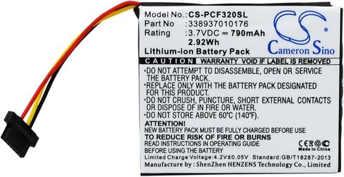 Replacement Battery for PIONEERAVIC-F320BT Part NO Pioneer 338937010176 in Kuwait