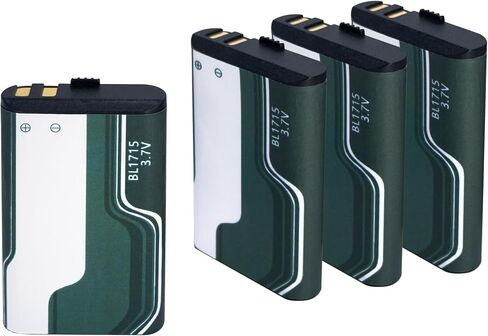 (4 Pack) BL1715 Battery Compatible for Hytera TC-320 TC-320U Battery in Saudi Arabia