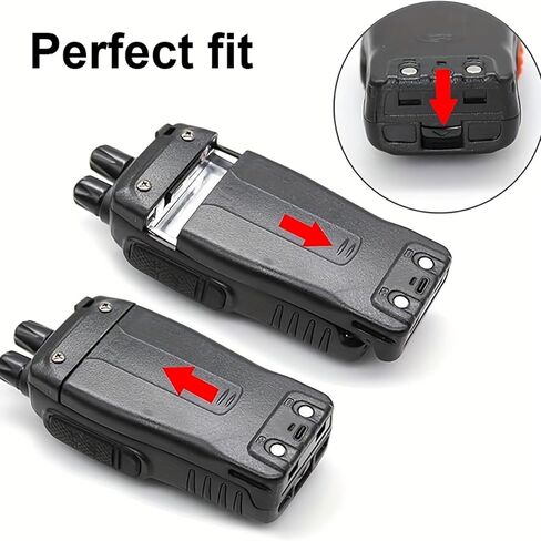 6-Pack BL-1 Intercom Battery, Type-C Charging Port, Compatible with 888S/777S/666S Series, Black in Kuwait