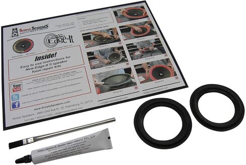 Standard 3 Inch Foam Speaker Repair Kit FSK-3 (Pair) in Kuwait