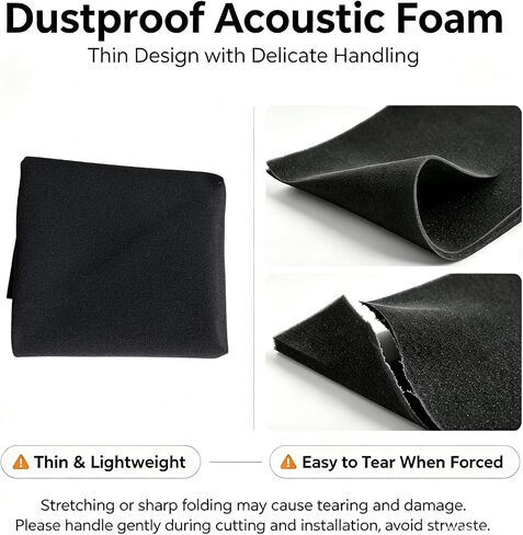 Speaker Mesh PRO, 2mm Speakers Grill Sponge, Dustproof Acoustic Foam in Kuwait
