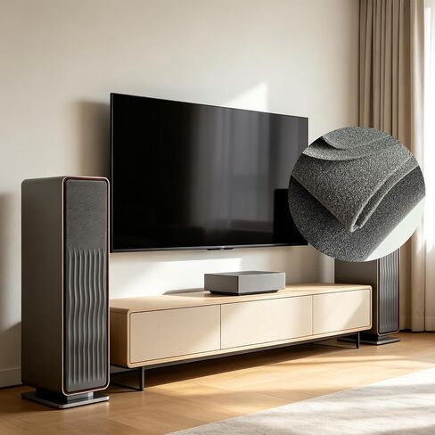 Speaker Mesh PRO, 2mm Speakers Grill Sponge, Dustproof Acoustic Foam in Kuwait