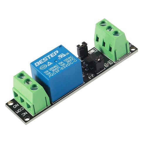 AITRIP 8 Pack 3V 1 Channel Relay Power Switch Module with Optocoupler Opto Isolation High Level Trigger for IOT ESP8266 Development Board in Kuwait