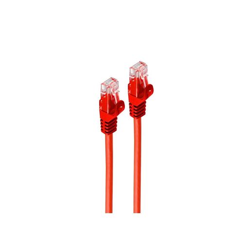 Shiverpeaks® BASIC-S Network Cable Ethernet LAN Patch Cable RJ45 U/UTP CAT 7 10 Gbit/s 600 MHz Red 2 m in Kuwait
