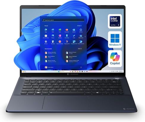 dynabook Tecra A40-M 14" WUXGA Touchscreen Business Laptop, Intel Core Ultra 5 125H, 16GB DDR5 RAM, 256GB PCIe NVMe SSD, Windows 11 Pro, Wi-Fi 6E, Thunderbolt 4, 5MP Webcam, Backlit Keyboard in Kuwait