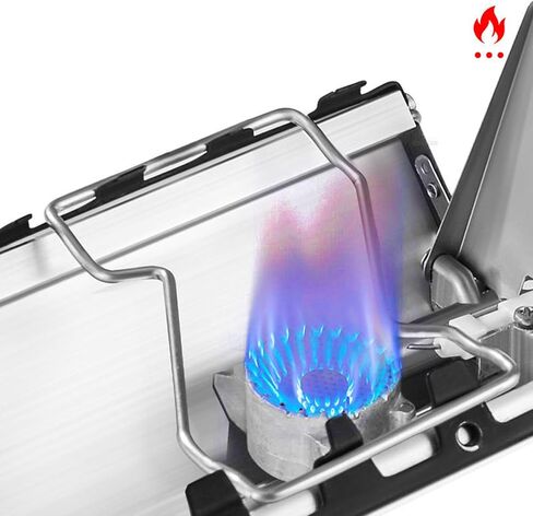 Folding Stove, 2600w Portable Stove, Camping Stove Burner, Folding Cooking Stove,2600W Outdoor Foldable Cassette Stove, Cassette Butan Stove, Cooking Folding Burner, High Heat Camping Gaas Stove, Outd in Kuwait