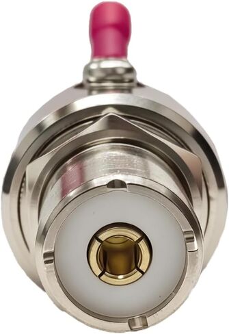 Maswell UHF PL259 Male to Female Lightning Arrester Surge Protector UHF Female to Female Coaxial Connector for CB Ham Two-Way Radio Base Antennas in Kuwait